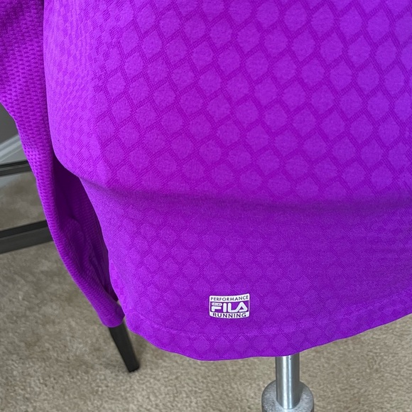 Fila Hoodie Sport Running Sweatshirt Athletic Sporty Purple Large - Picture 8 of 14